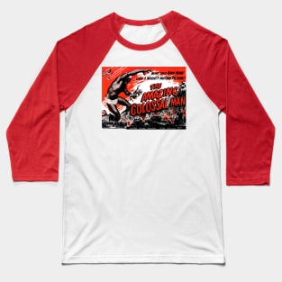 Classic Science Fiction Movie Poster - Amazing Colossal Man Baseball T-Shirt